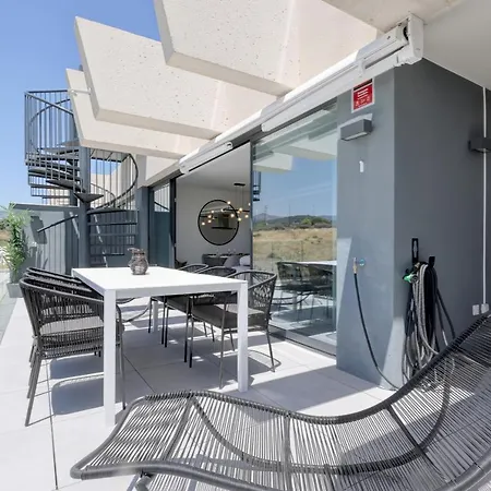 The Golden Oasis Penthouse Apartment *